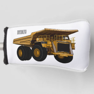 Couvre-club De Golf Illustration d'un camion à grande échelle