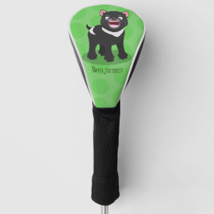 Couvre-club De Golf Illustration d'un diable de Tasmanie affamé