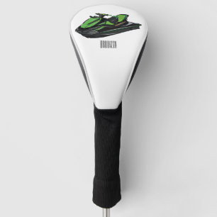 Couvre-club De Golf Illustration Jet ski