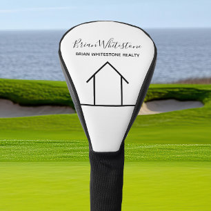 Couvre-club De Golf Immobilier Société Personnalisé Chic Simple Realto