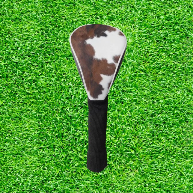 Couvre-club De Golf Impression de vache Extraordinaire (Moo-ve Your Game, Swing in Style!)