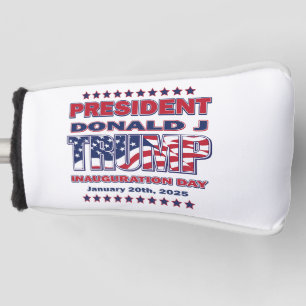 Couvre-club De Golf Inauguration 2025 du président Trump