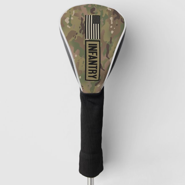 Couvre-club De Golf Infanterie (camouflage) (Devant)