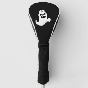 Couvre-club De Golf Infirmière fantôme Halloween