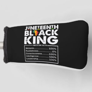 Couvre-club De Golf Informations nutritionnelles Juneteenth Black King