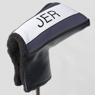 Couvre-club De Golf Initiales Monogrammes Personnalisées Moderne Pro S