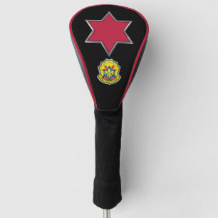 Couvre-club De Golf Insigne de la 6e division d'infanterie