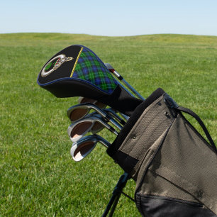 Couvre-club De Golf Insigne et tartan du clan Abercrombie 