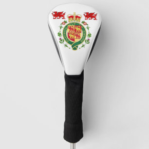 Couvre-club De Golf Insigne royal du pays de Galles
