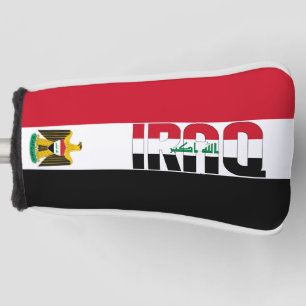 Couvre-club De Golf Irak Drapeau magnifique patriotique