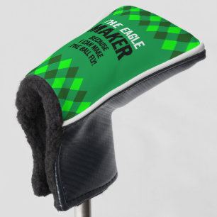 Couvre-club De Golf Jacquard Vert L'Aigle Maker