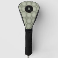 Jacquard vert vintage Monogram Golf Club Couvertur