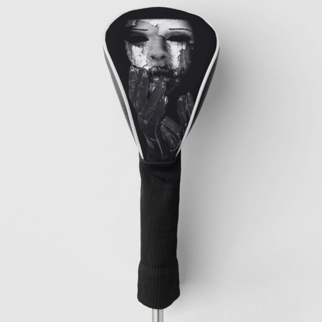 Couvre-club De Golf J'ai perdu mon masque (Devant)