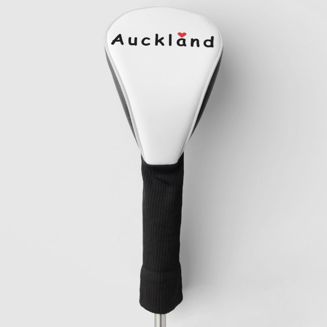 Couvre-club De Golf j'aime Auckland (Devant)