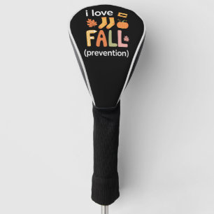Couvre-club De Golf J'aime la prévention des chutes