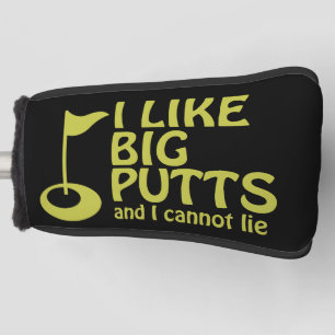 Couvre-club De Golf J'Aime Les Gros Putts Et Je Ne Peux Pas Mentir L'H