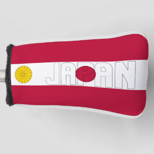 Couvre-club De Golf Japon Drapeau magnifique patriotique