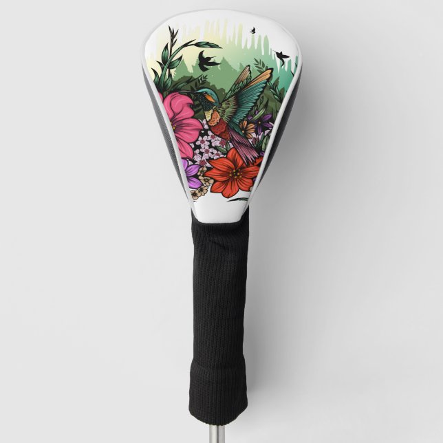Couvre-club De Golf Jardin des colibris (Devant)