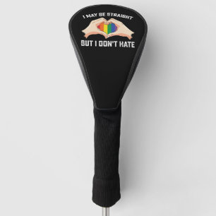 Couvre-club De Golf Je suis peut-être hétéro mais je ne déteste pas le