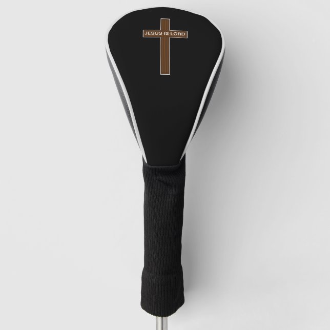 Couvre-club De Golf Jésus est la Croix du Seigneur (Devant)