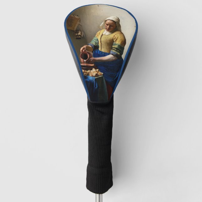 Couvre-club De Golf Johannes Vermeer - La Milkmaid (Devant)
