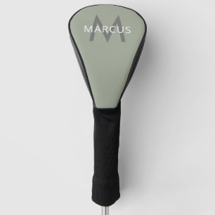 Couvre-club De Golf Joueur de golf Monogramme Personnalisé Conducteur 