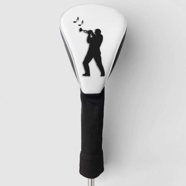 Couvre-club De Golf Joueur de trompette (Devant)