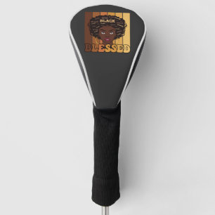 Couvre-club De Golf Junetdix Melanin Black African American Girl