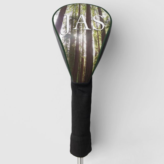 Couvre-club De Golf Jusqu'aux séquoias du matin (Devant)