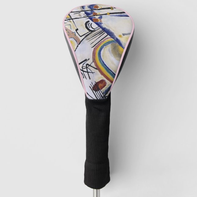 Couvre-club De Golf Kandinsky Expressionniste Absract Peinture Cosaque (Devant)