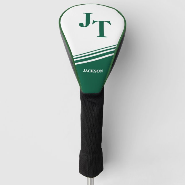 Couvre-club De Golf Kelly Green Custom (Devant)