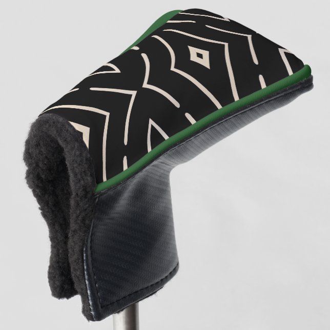 Couvre-club De Golf Kente africain (Devant 3/4)