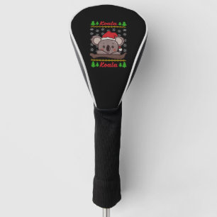 Couvre-club De Golf Koala Bear Vilain Noël Koalas Cadeau et cadeau