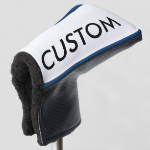 Couvre-club De Golf La coutume a personnalisé le modèle de blanc de