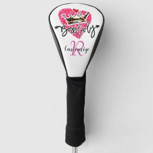 Couvre-club De Golf La Dame-du-Boss Monogramme