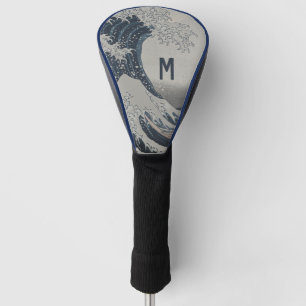 Couvre-club De Golf La Grande Vague - L'art japonais