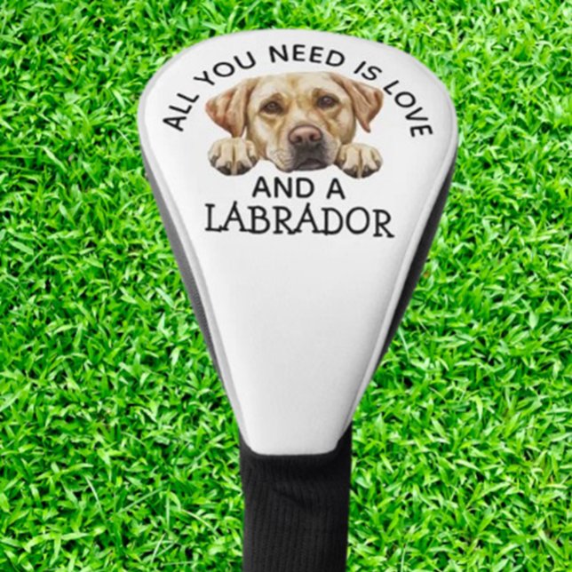 Couvre-club De Golf  Labrador  (Show off your love for labs on the course—order yours today!)