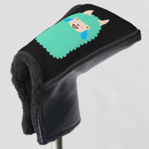 Couvre-club De Golf Lama riant Emoji