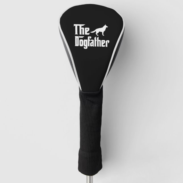 Couvre-club De Golf L'art berger allemand Dogfather (Devant)