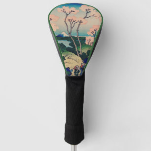 Couvre-club De Golf L'art boisé japonais Sakura Mont Fuji