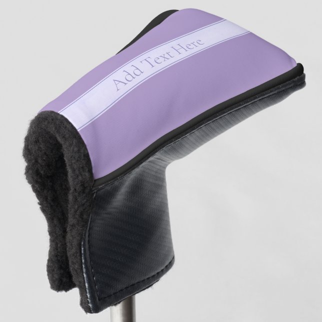 Couvre-club De Golf Lavande Lumière Personnalisable Purple (Devant 3/4)