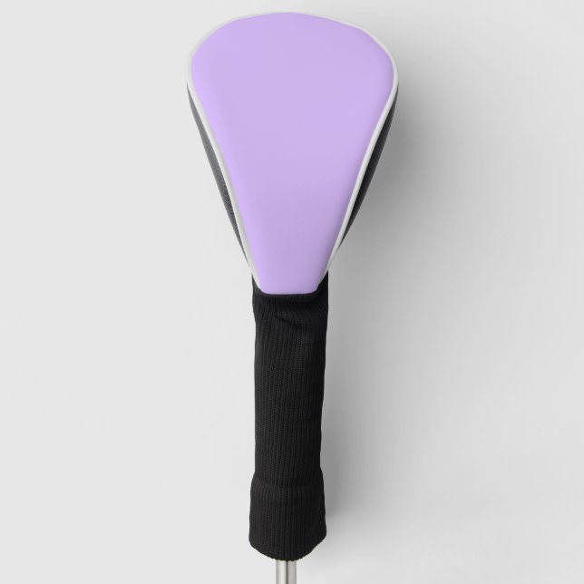 Couvre-club De Golf Lave violette couleur solide (Devant)