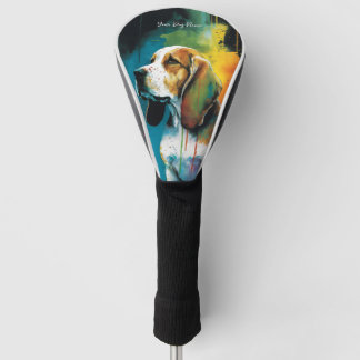 Couvre-club De Golf Le chien Beagle - Composition 004