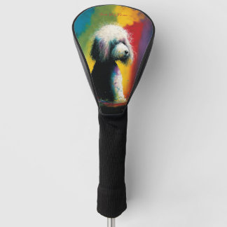 Couvre-club De Golf Le chien de caniche - Composition 003