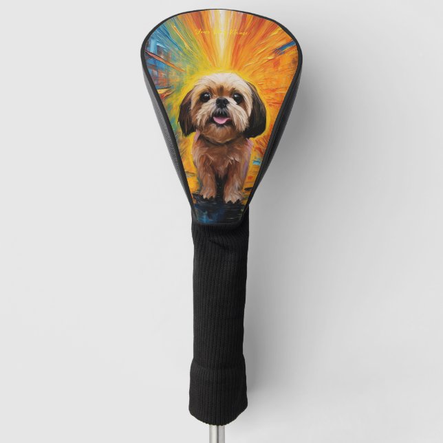 Couvre-club De Golf Le Cri - Chih Tzu Dog 003 - Pall Munch (Devant)