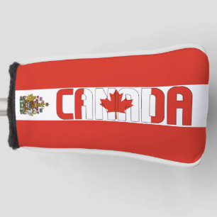 Couvre-club De Golf Le drapeau du Canada magnifique patriotique
