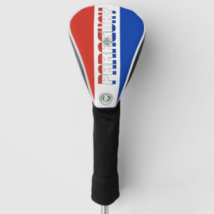 Couvre-club De Golf Le drapeau du Paraguay magnifique patriotique