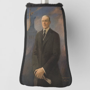 Couvre-club De Golf Le président américain Woodrow Wilson & Liberté