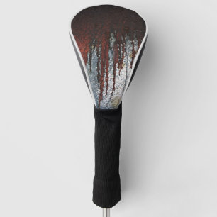 Couvre-club De Golf Lecteurs de rouille sanglants tombés