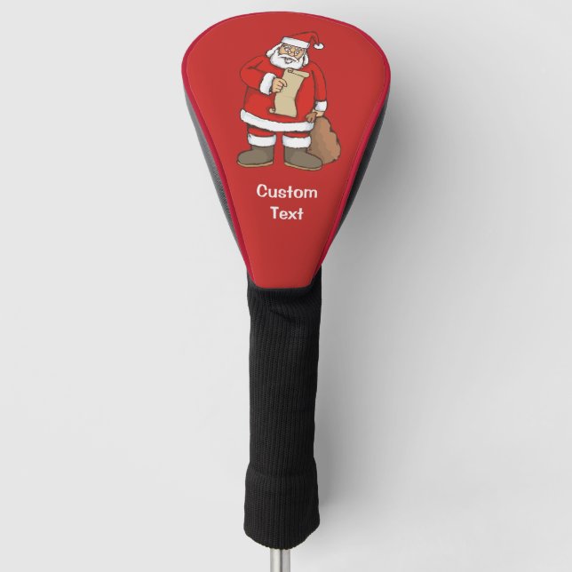 Couvre-club De Golf Lecture père Noël (Devant)
